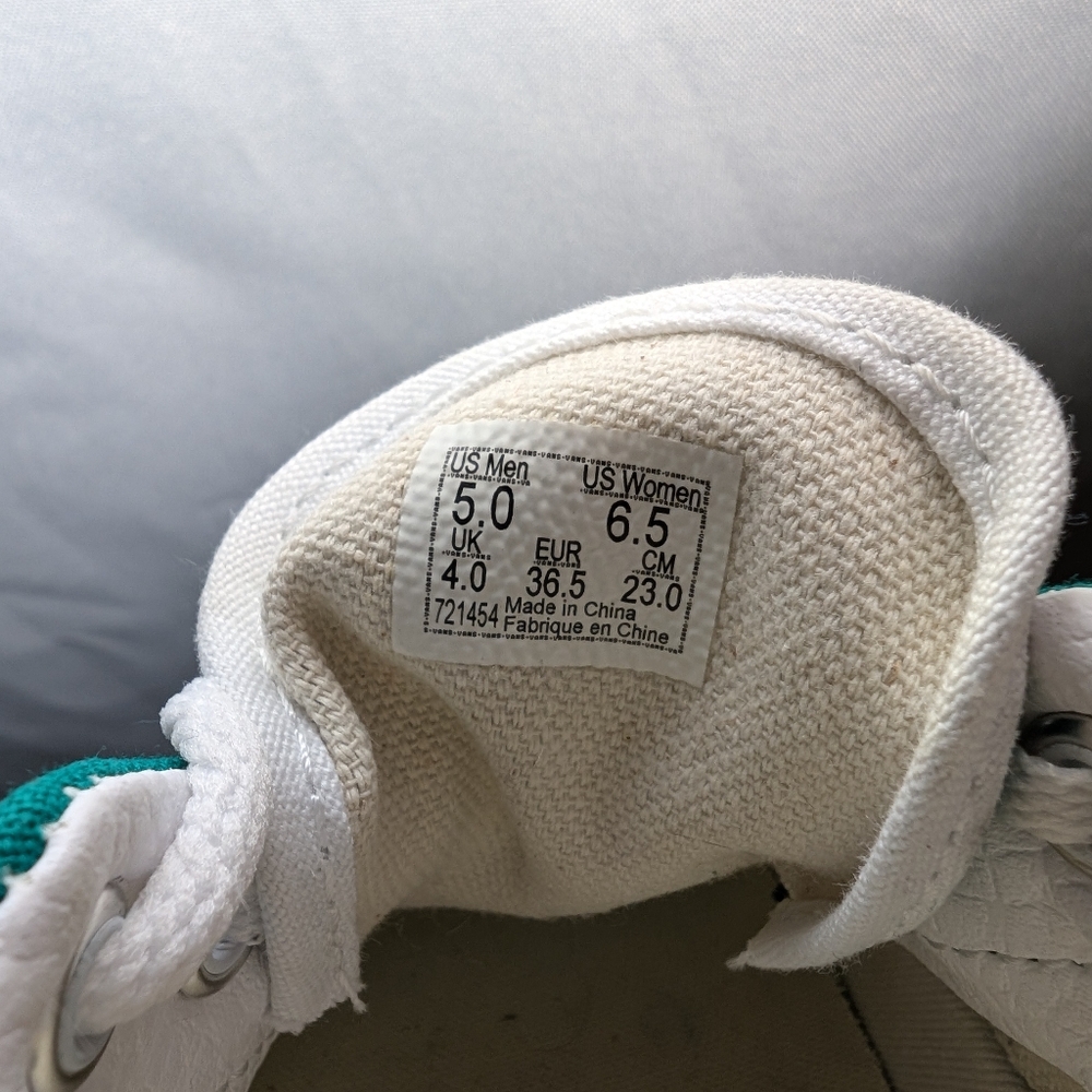 VANS x TURF CLUB Green Shoes EUC - Picture 10 of 16